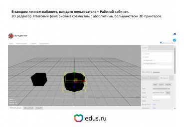 3D графический редактор, лк всех пользователей